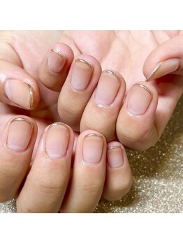 リベルタス(LIBERTAS)/#glass lady nail