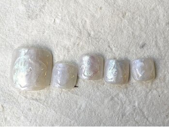 アイネイルズ 梅田店(I nails)/水彩アートぷっくり¥8200