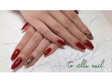 トゥ ビラ(to Villa)/ボルドー&レオパード