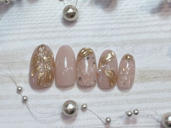 ココネイル 池袋東口店(COCO NAIL)/お花ニュアンスネイル