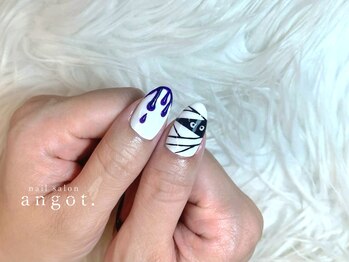アンガット(angot.)/ハロウィンアートネイル
