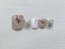 ルリアンネイル(le lien nail)/Foot定額アートコースB