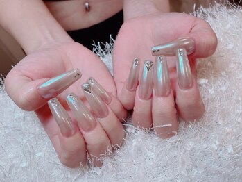 レアネイル 新宿(le'a nail)/オーロラネイル
