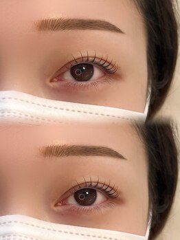 アイリー(eyelly)/まつ毛パーマ+眉毛ワックス
