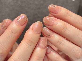 ミリ 難波(Mili)の写真/爪が短い方や短いお爪が好きな方におすすめ☆お仕事や家事などで伸ばせない方にも◎