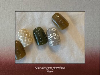 キクヤ(Kikuya)/ブラウンカラーネイル