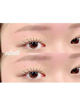 アイブロウメニューがあるサロン