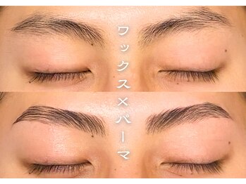 眉匠東京 渋谷店(BISHO TOKYO)/メンズ眉毛ワックス×パーマ