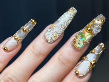 ソルナ(SoLuna)/成人式ネイル