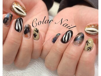 コラールネイル 本町(Colar Nail)/恐竜ネイル☆