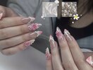 夏花ネイル
