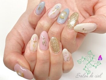 サロンドシエル(salon de ciel)/ニュアンスネイル