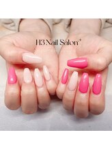 エイチスリー(H3)/２色ワンカラーの長さ出し