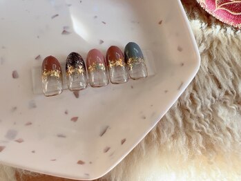 ミテソロ(mi tesoro)/2024年1月定額ネイル 6600