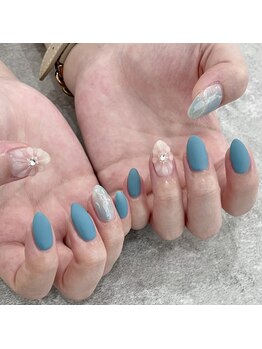 コロレ(colore')/ニュアンス×ぷっくりフラワー