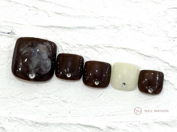 ネイルメゾン 池袋店(NAIL MAISON)/シンプルニュアンス¥9000
