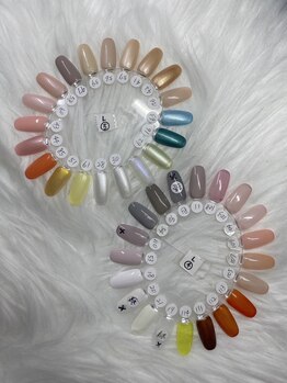 はあとねいる 成増店/カラーチャート