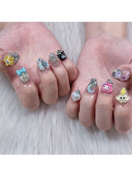 ダイアモンドネイルスタジオ 新宿店(Diamond Nail Studio)/持ち込みデザイン10本