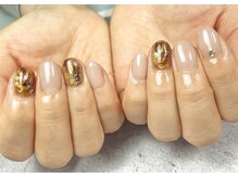 バーガンディ(BURGUNDY)/べっ甲アート