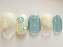カラ ネイル 中津店(calla nail)/ガーリーフラワー