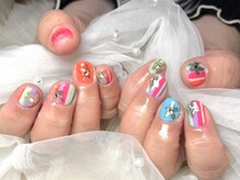 ☆海外風・フラワーネイル☆