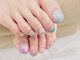 シェルネイル 河辺店(SHELL NAIL)の写真/【フットネイルの季節到来☆】夏のオシャレは足先から♪ワンカラーからアートまでデザインを豊富にご用意◎
