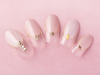 ローズクレア(Rose Crea)/女子力アップなエレガントネイル
