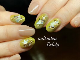 人気のピスタチオネイル！