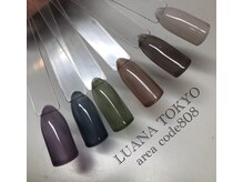 ルアナトウキョウ エリアコード 808(LUANA TOKYO area code 808)/秋冬の新色入荷