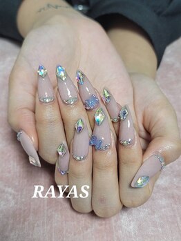 ネイルサロンレイアス(RAYAS)/蝶々ネイル