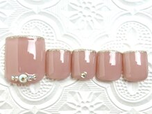 タフィーネイル 宜野湾コンベンションシティ店(TaffyNail)/フット グランドデザイン 6990円