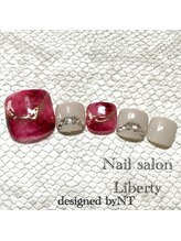 リバティ(Liberty)/◇ボルドー×タイダイ◇