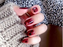 ネイルマジック 仙台一番町店(NAIL MAJIC)/ボルドーべっ甲ネイル☆