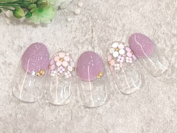 ヘルシーネイルサロン マリアール オーロラタウン店/定額プレミアムデザイン