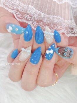 ファラウェイネイル(Faraway nail)/推しカラーネイル☆