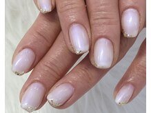 アイズモア 京王八王子店(Eye's More～eyelash＆nail～)/ワンカラー×ラメホロ