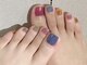 アールネイル 市川店(R nail)の写真/《enoi導入店》素足になる季節に向けて、足元のオシャレも忘れずに♪お仕事柄ハンドができない方にも◎