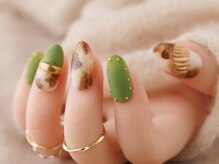 ヴァンネイル(VINGT NAIL nail&eye beauty)/ピスタチオラテニュアンス
