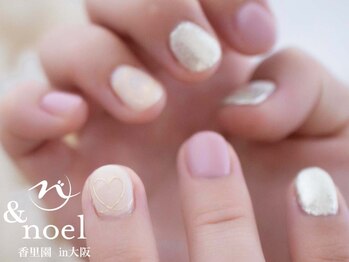 ノエル(Noel)/ハートゴールドネイル