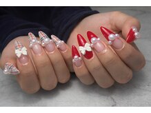 クラッシーネイル ビューティー(classy nail beauty)/リボンネイル