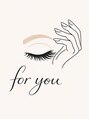 for you HBL,Nail/アイブロウリスト　奥島玲実