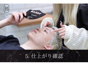 ヘアーズヨシオカ(HAIR'S YOSHIOKA)/眉毛WAXで「理想の眉」を