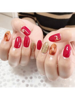 バーロ ビューティールーム(Balo Beauty Room)/べっ甲ネイル