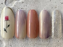 一輪挿しフラワーアート ¥10000