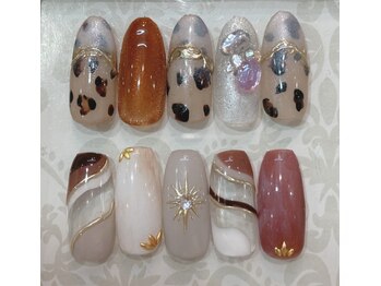 ティーエヌ 本厚木店/秋ネイル☆7500円【8250円税込】
