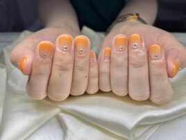 カラグラ☆オレンジ☆グラデ