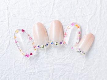 ホクレア(Hokule'a)/クリア押し花