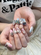 アヤネイルズ アンド アイラッシュ(AYA NAILZ.＆Eyelash)/Gelip150minsアートコース
