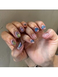 ミラー・うるうるクリアネイル