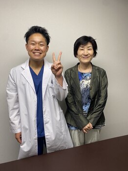 頭スッキリ整体サロン 伏見店/お客様とツーショット写真☆